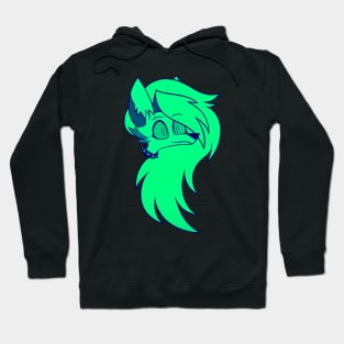 Loona wolf Helluwa boss - mint color Hoodie